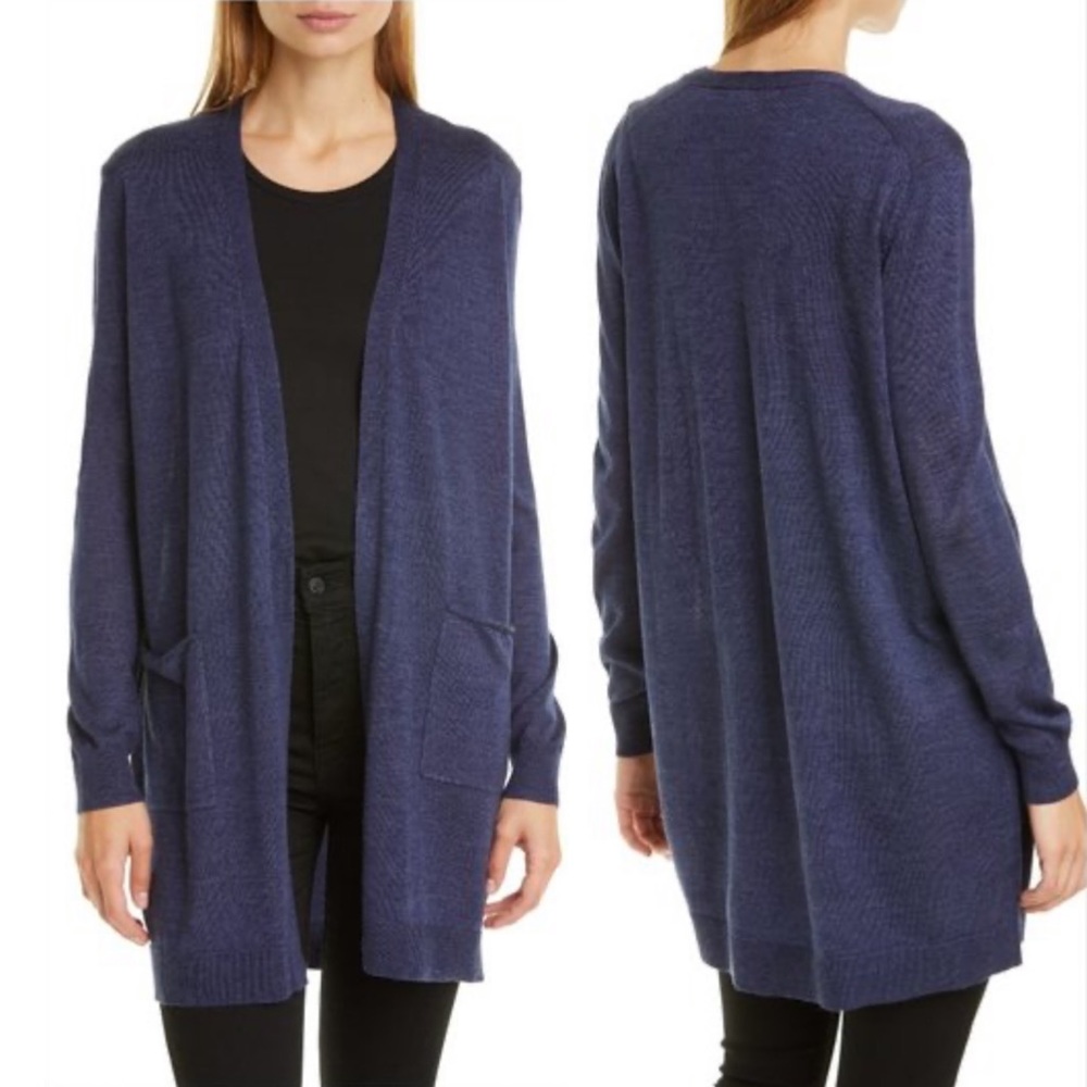 Nordstrom Signature Wool Silk Cashmere Cardigan